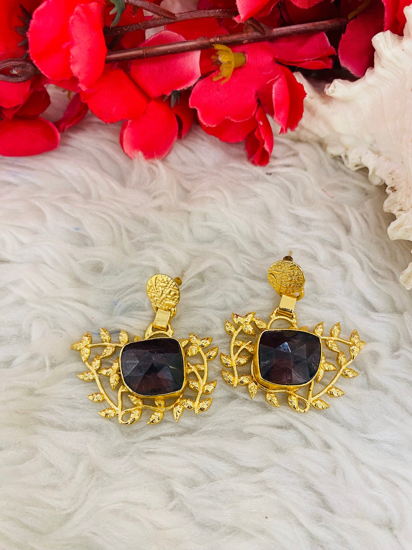 Leaflet Earrings
