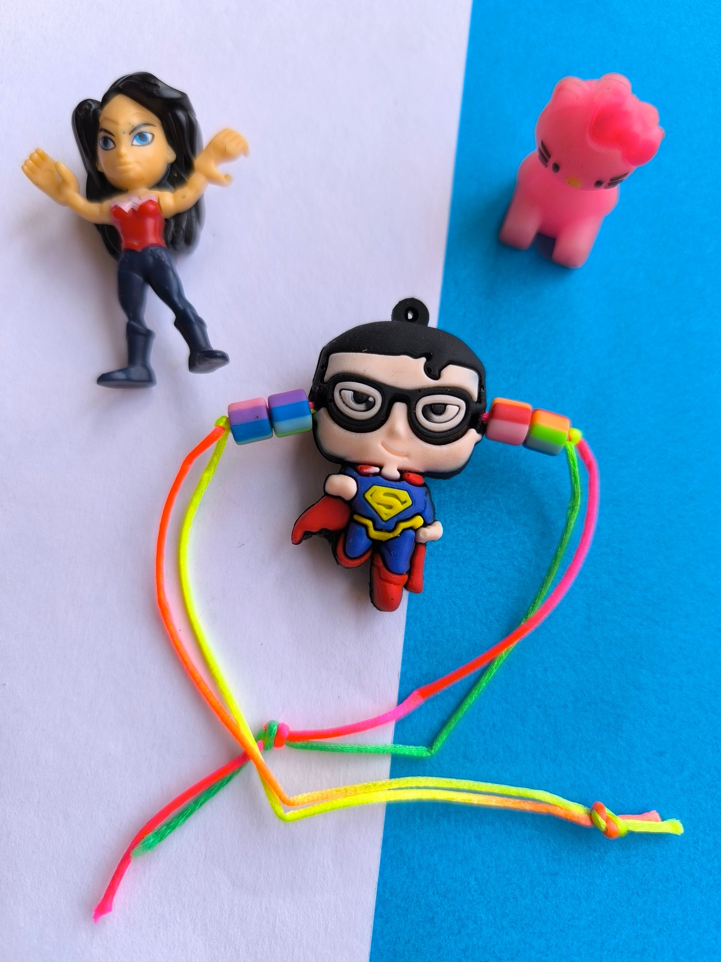 Superman with thread