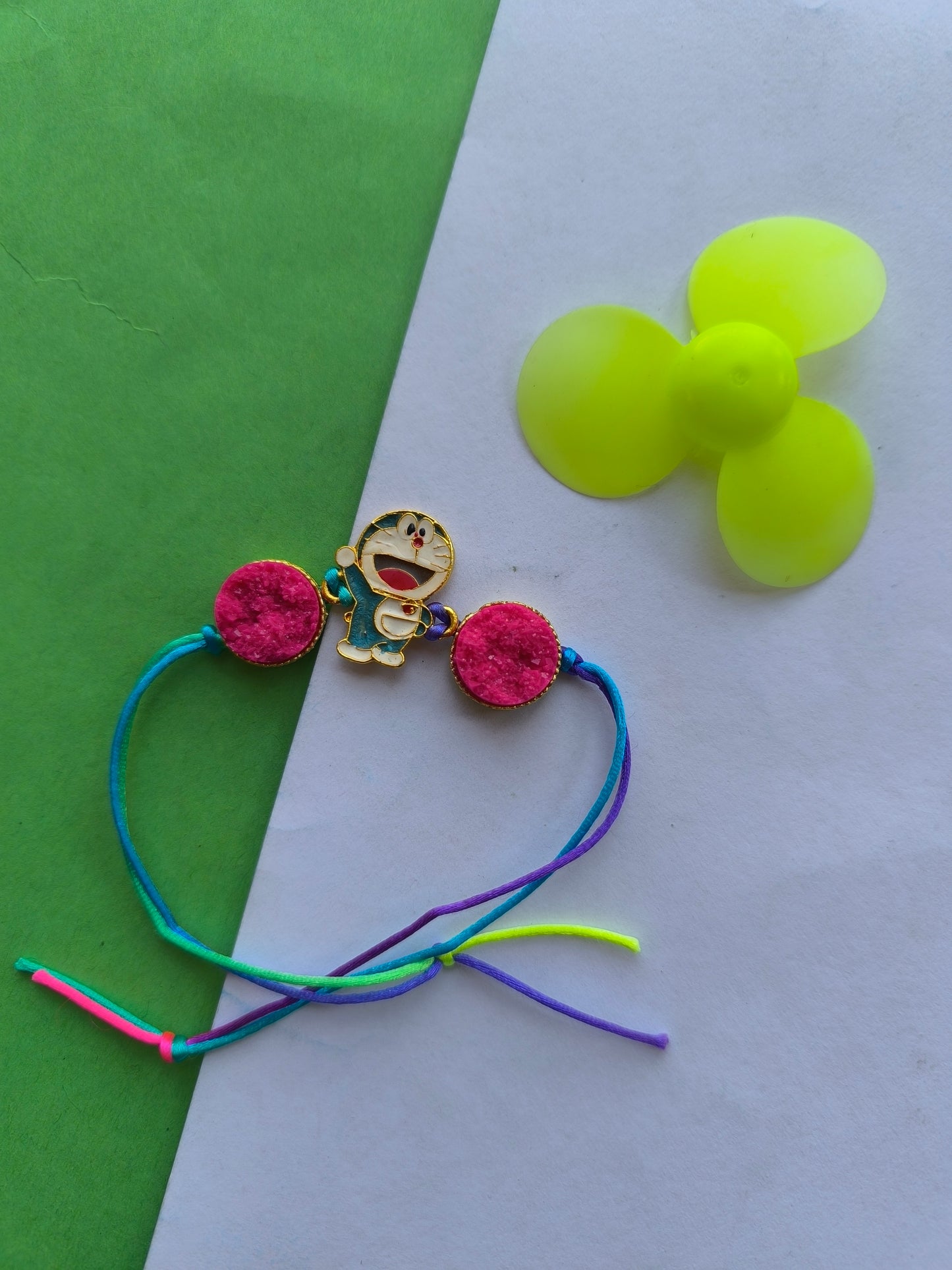 Doremon charm with thread