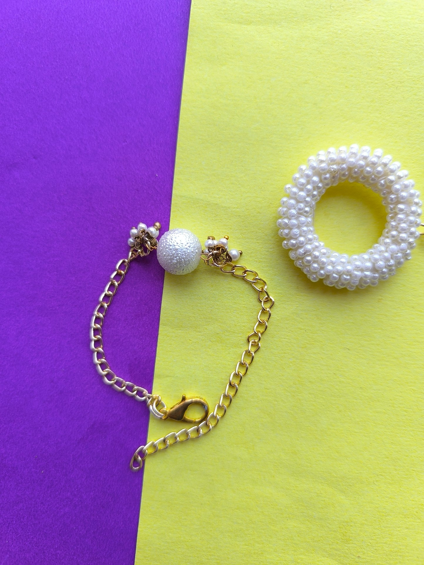 PEARL BEADS WITH CHAIN