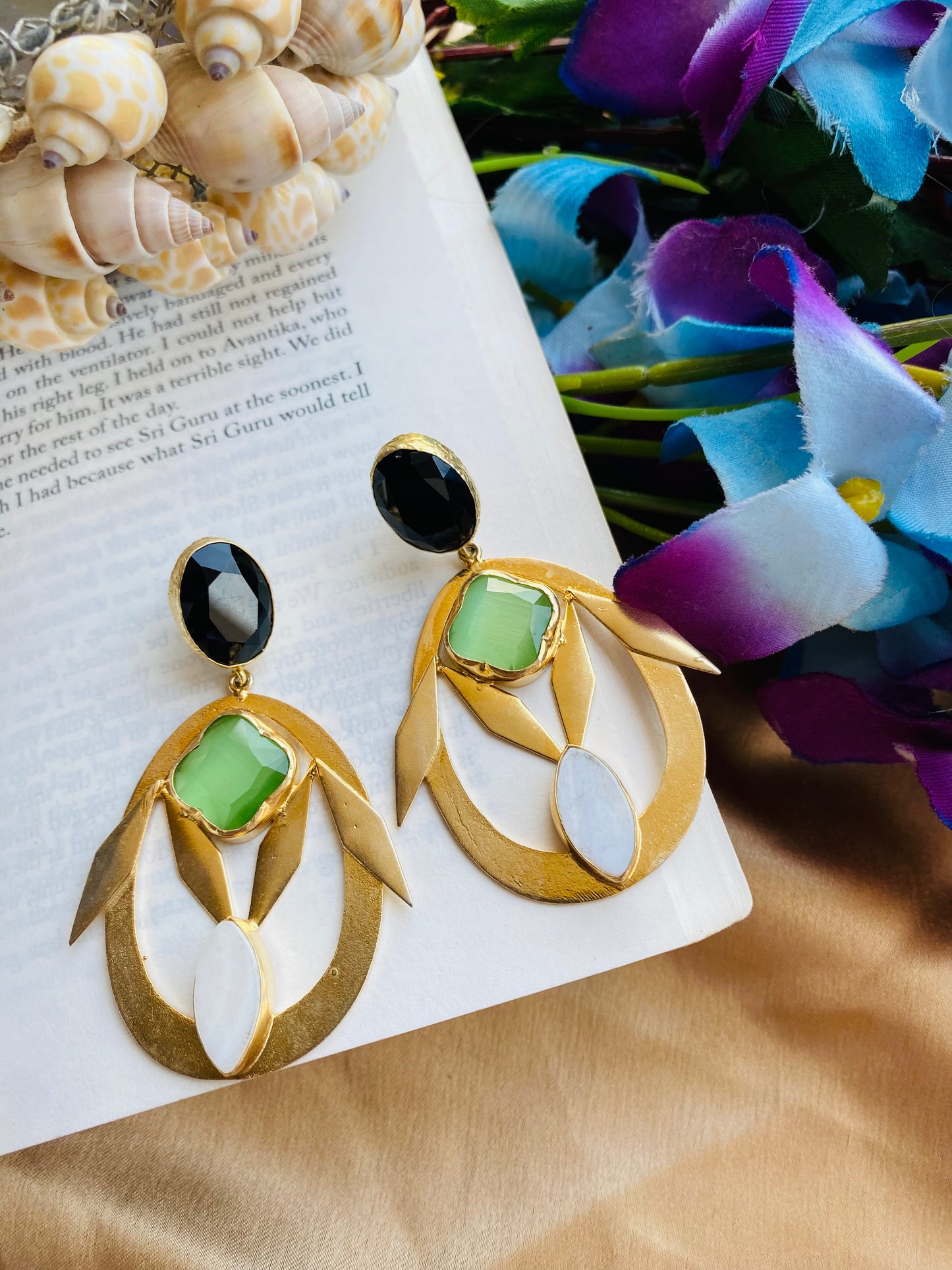 Wings of MOP Earrings