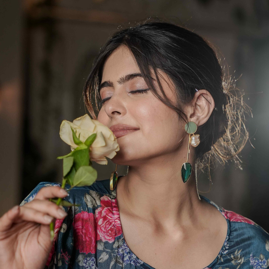 Green Lush Earrings
