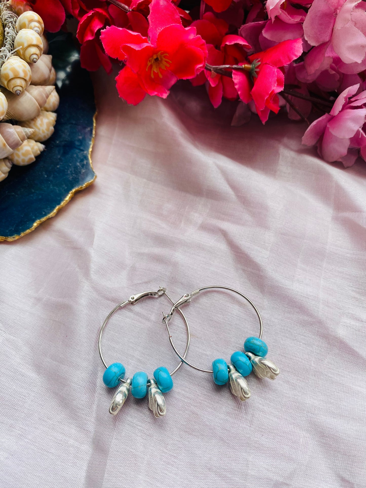 Turquoise and Elephant