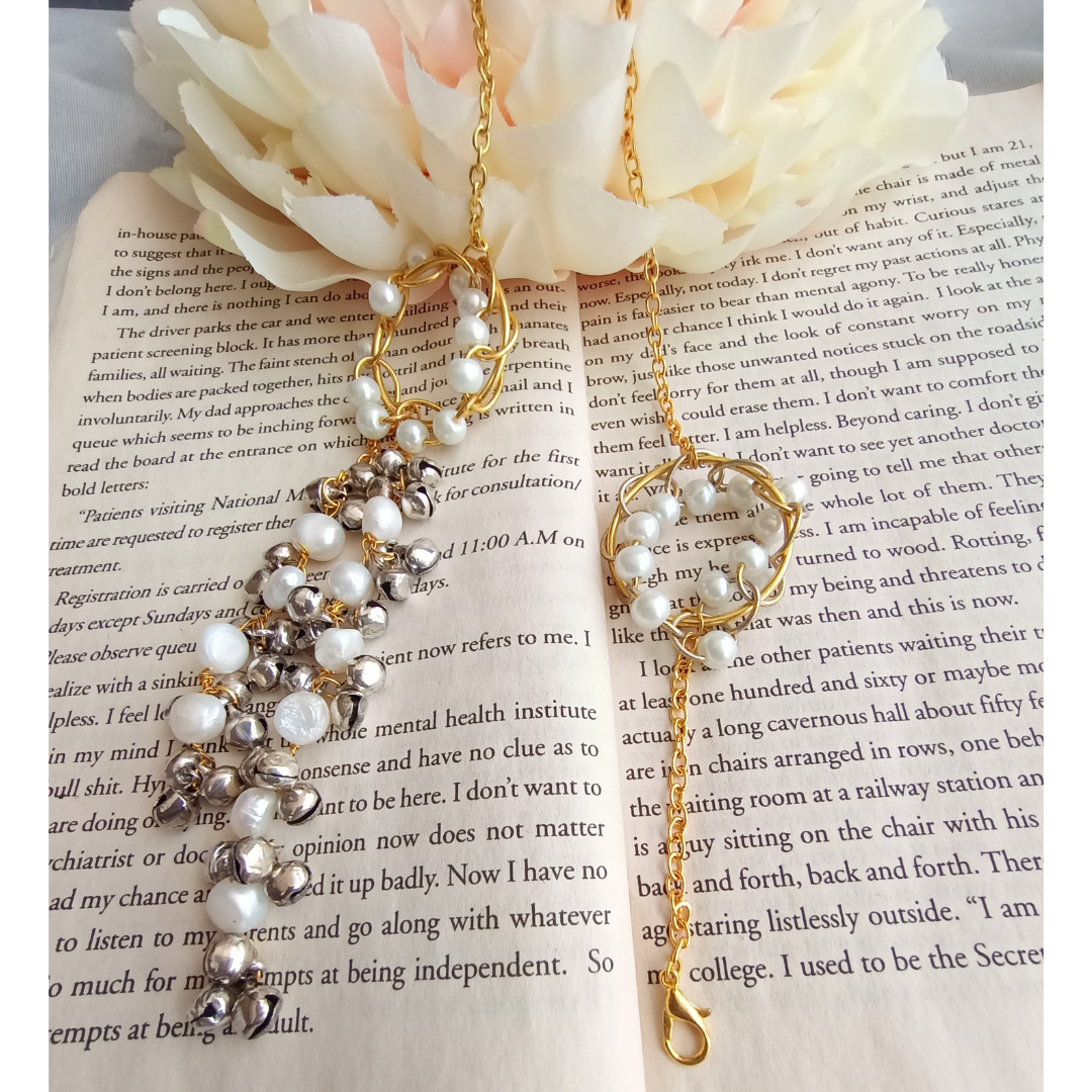 Pearl with Ghungroo Couple Rakhi