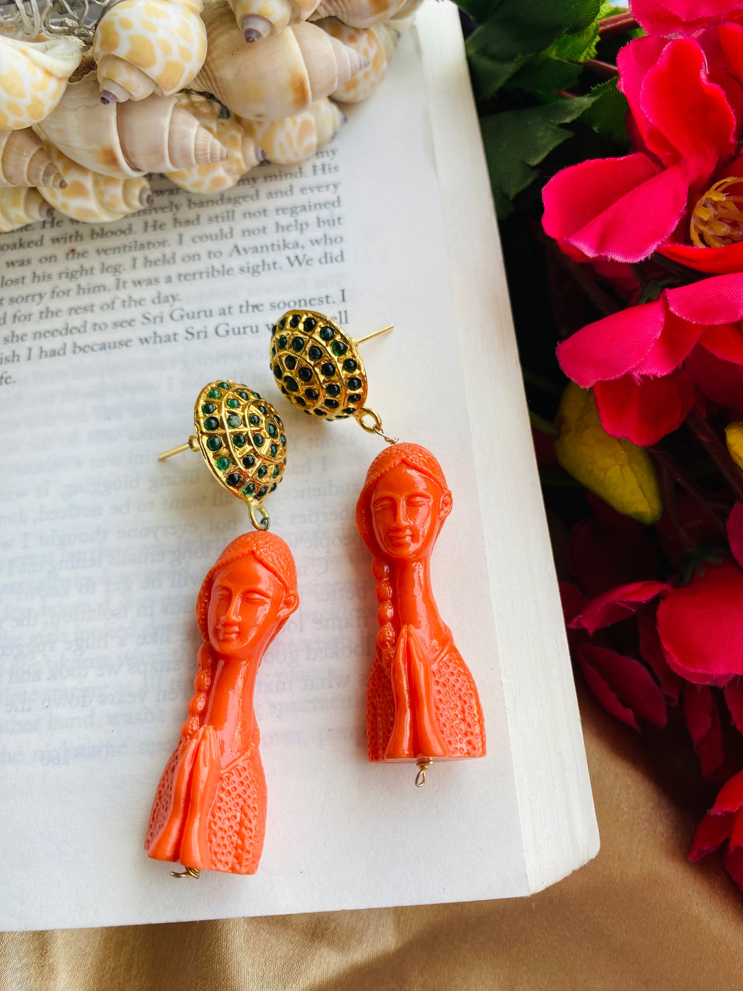 Lady on Zircon Earring