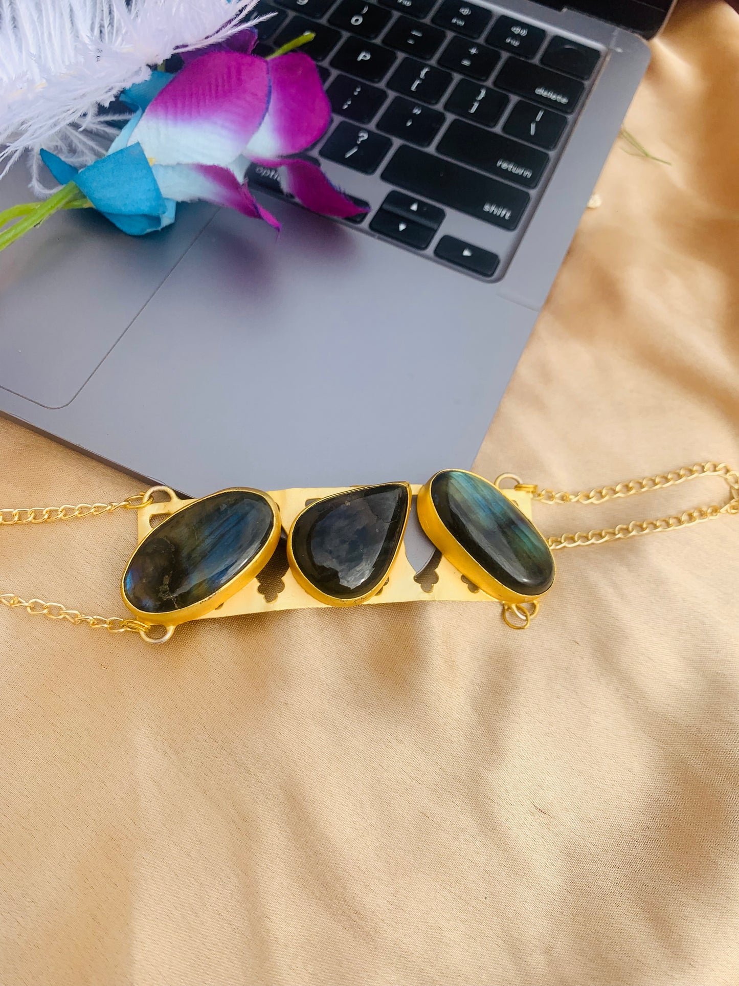 Labradorite Choker