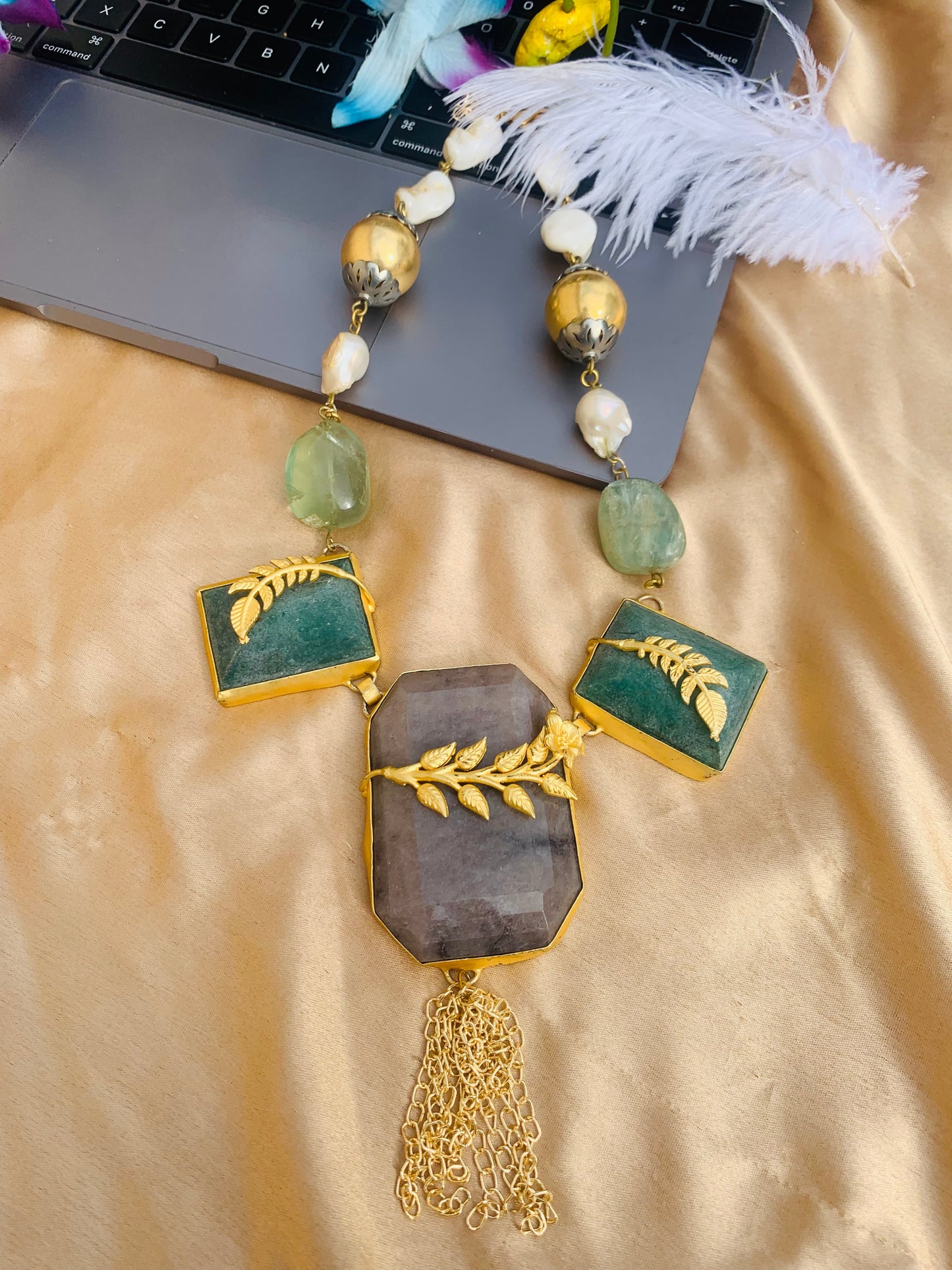 Zade Statement Necklace