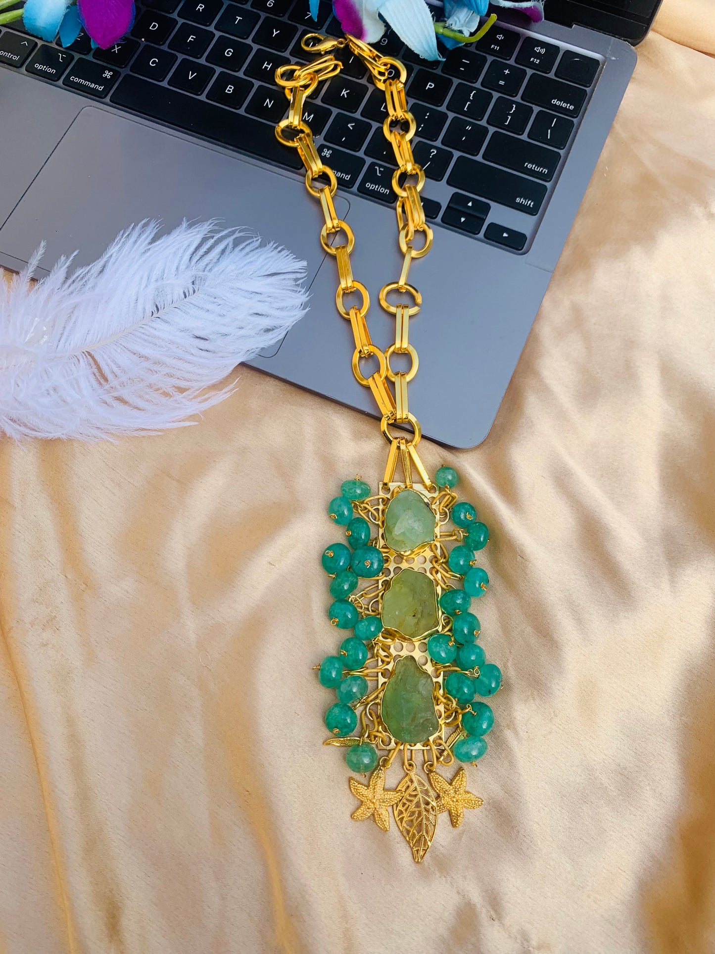 Net of the Fluorite Necklace
