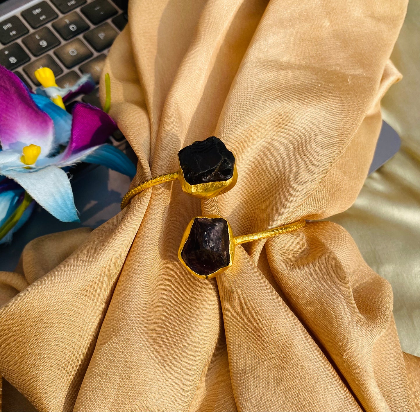 Smoky Topaz Handcuff