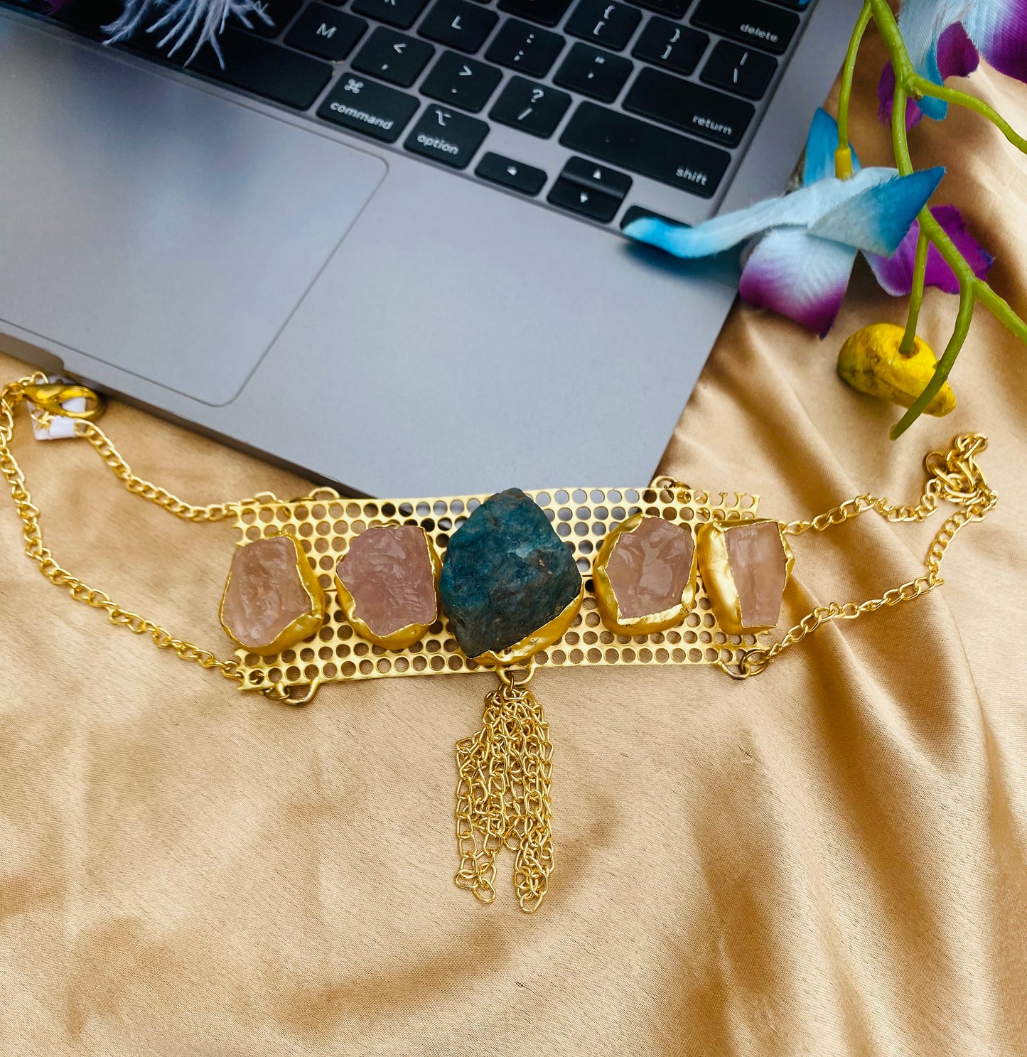 Touch of Kyanite Choker