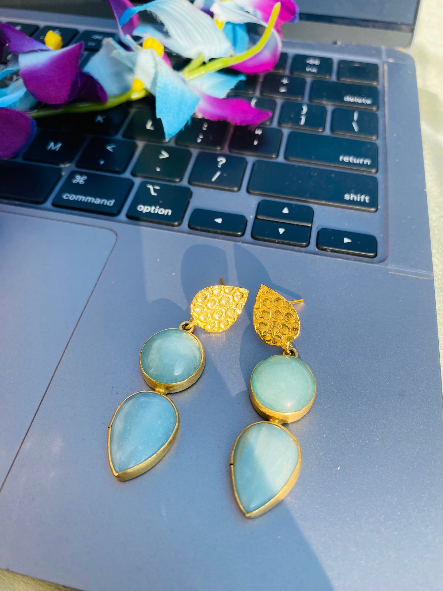 Aquamarine Earring