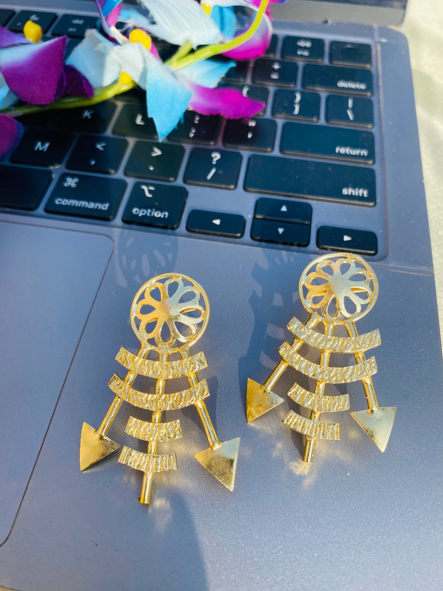 Arrows of Flower Earrings
