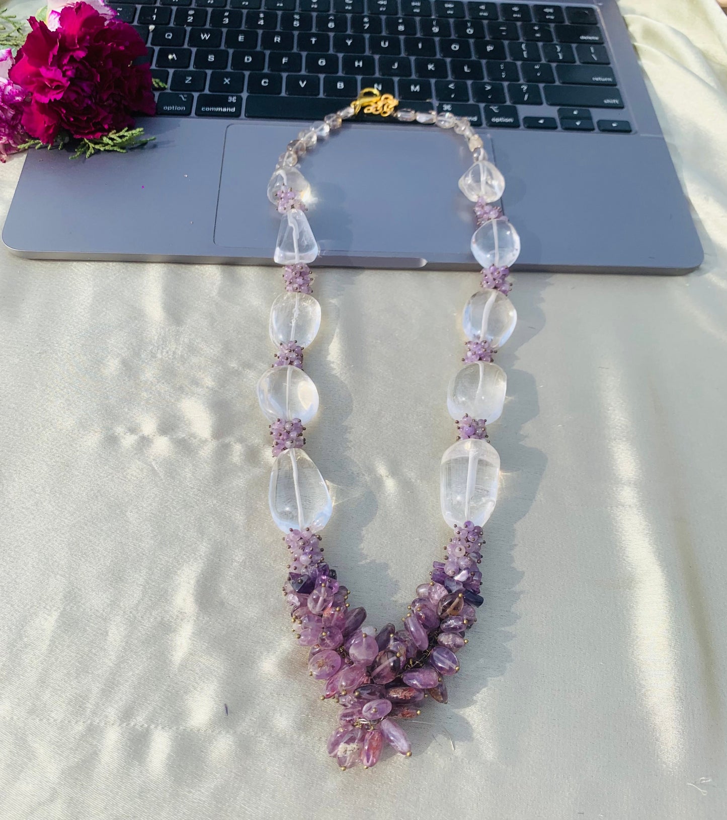 Joy Of Life Purple Necklace