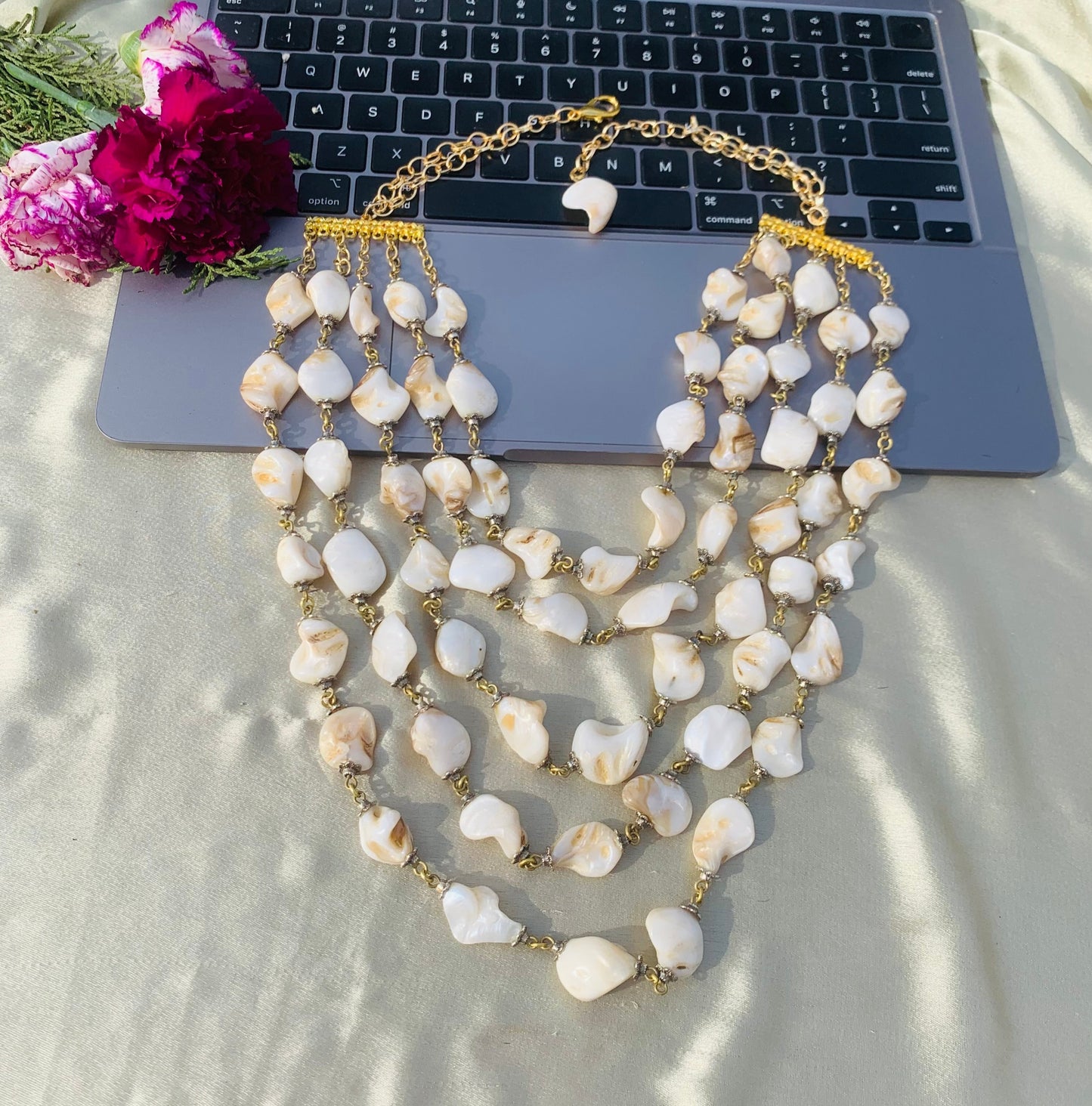 Trails Of Pearl Necklace