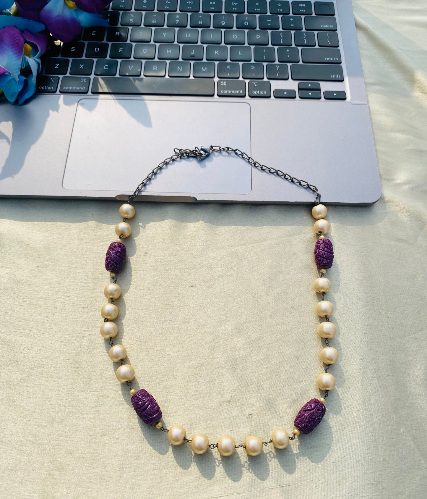 Hint Of Violet Necklace