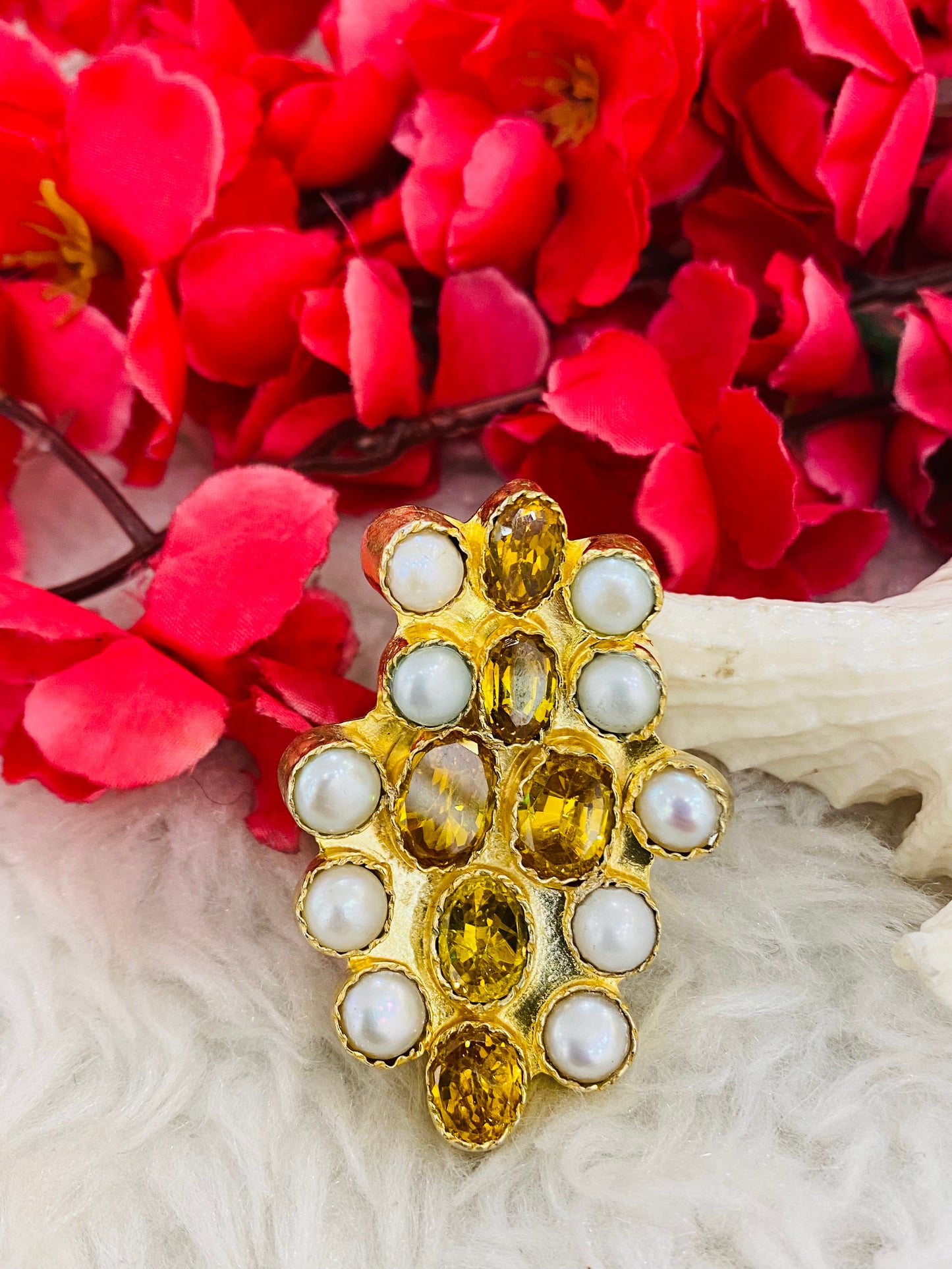 Valentina Citrine Ring