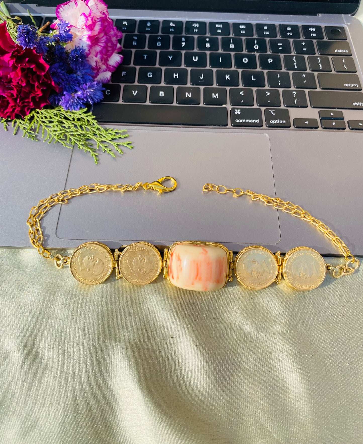 Gandhi Coin Choker