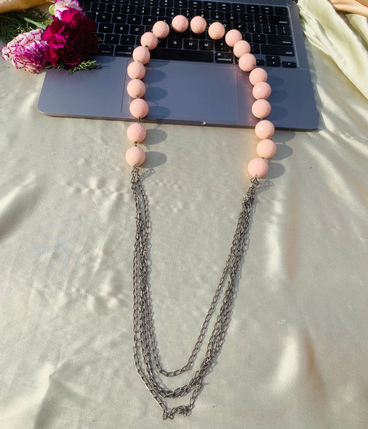 Peach Candy Necklace