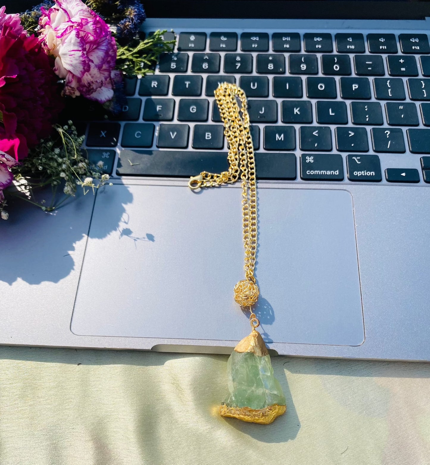 Fluorite Rough Pendant