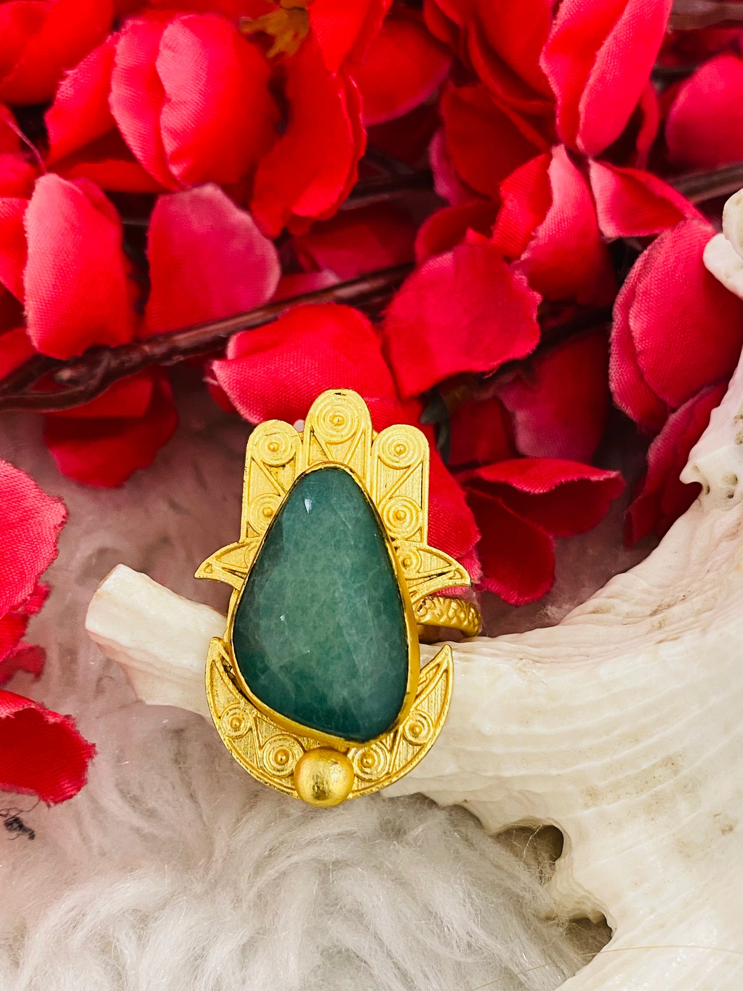 Hand of Sapphire Ring