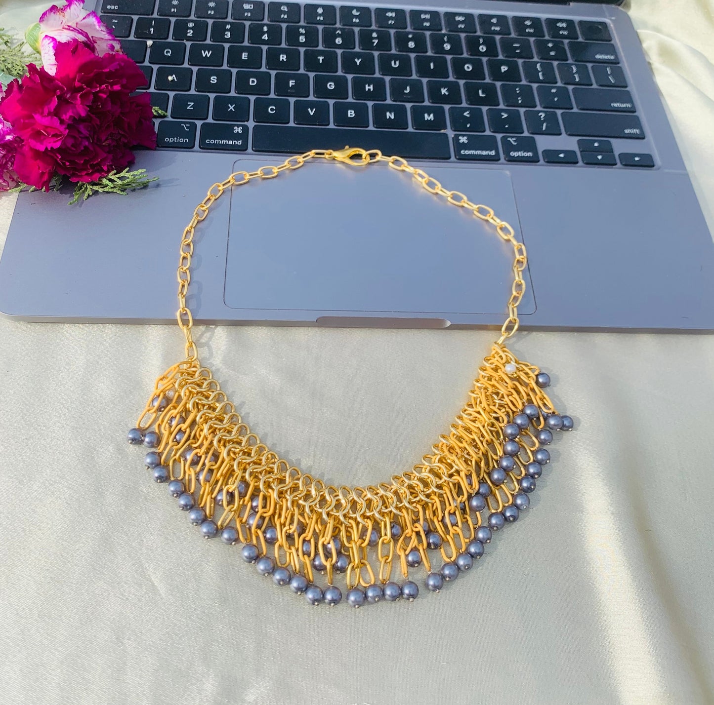 Dawn To Dusk Pearl Necklace