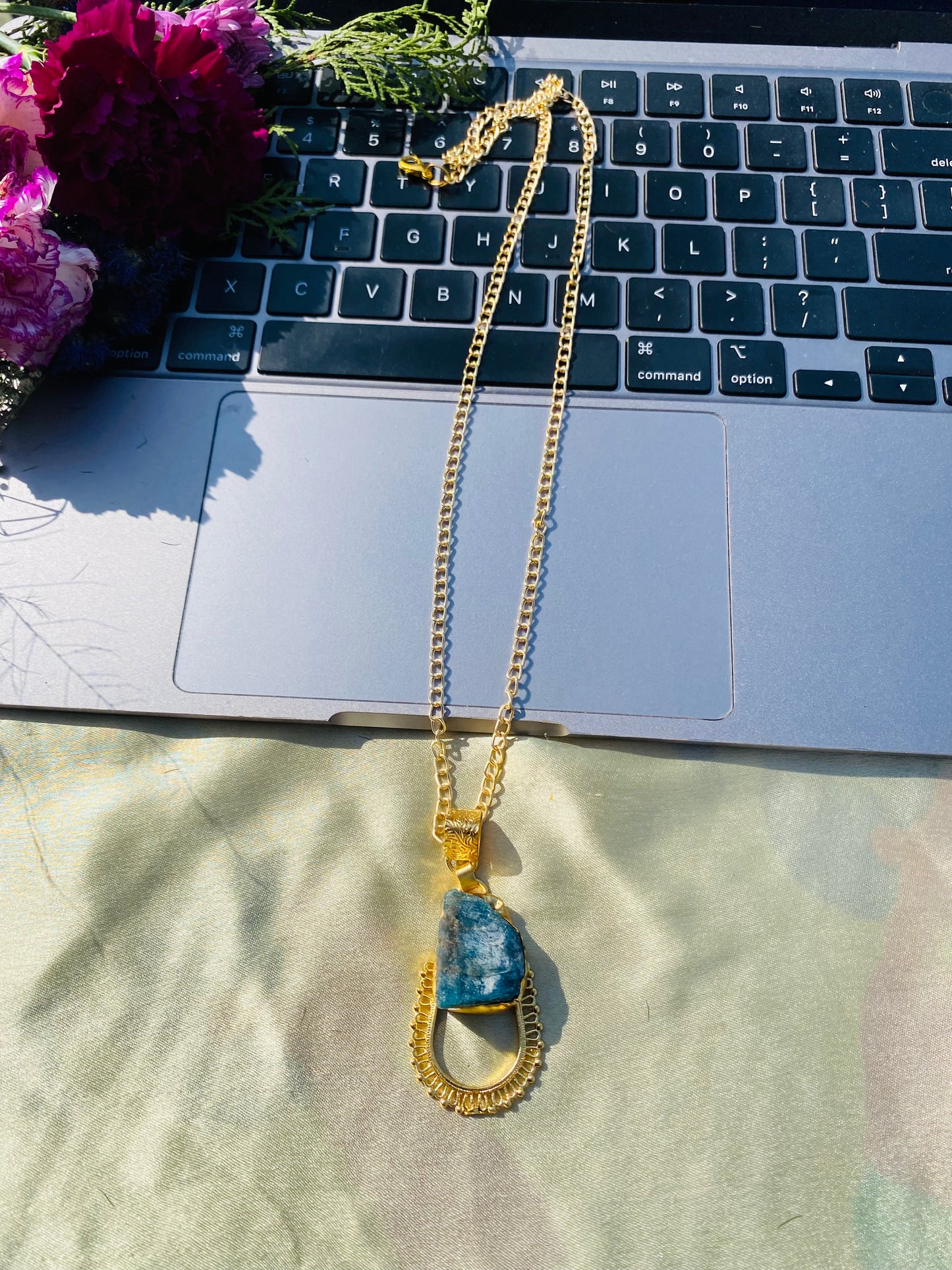 Bell Of Kyanite Pendant