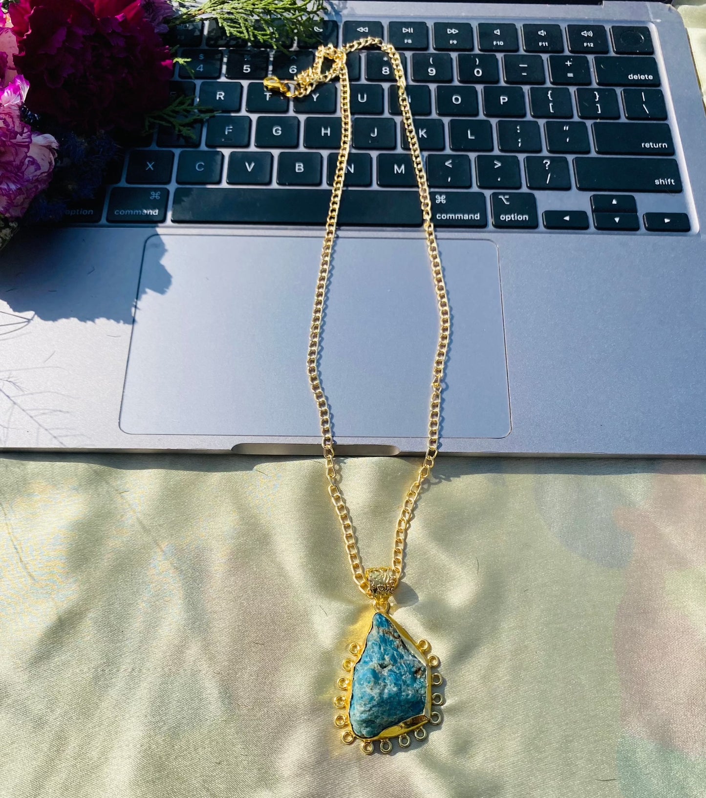 Kyanite Rough Pendant