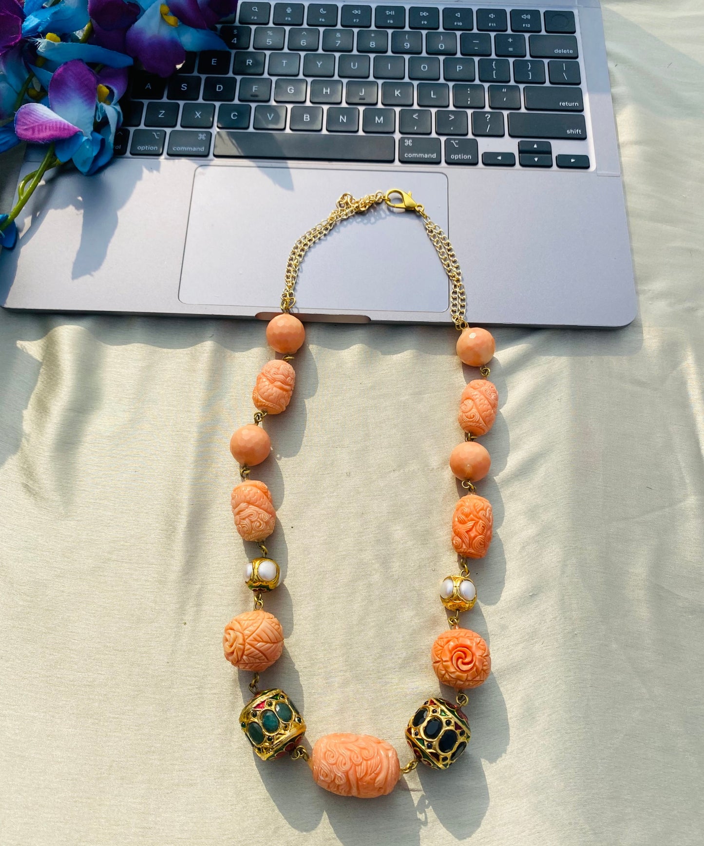 Noor Coral Beads Necklace
