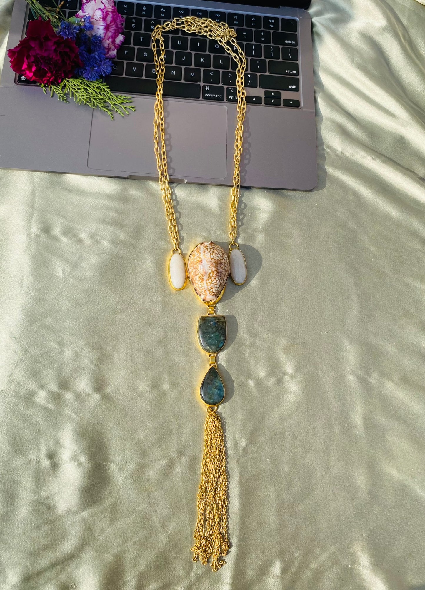 Kodi On Labradorite Pendant