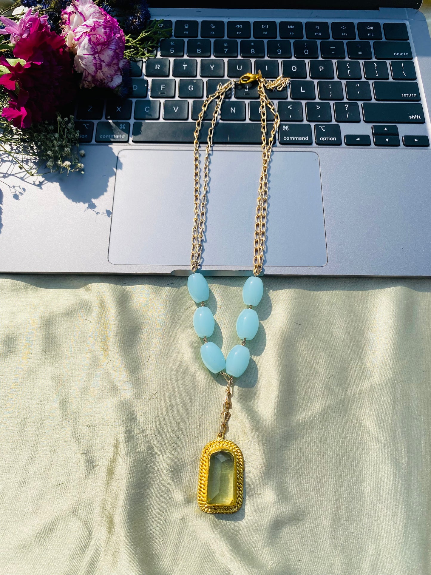 Comfy Colour Beaded Pendant