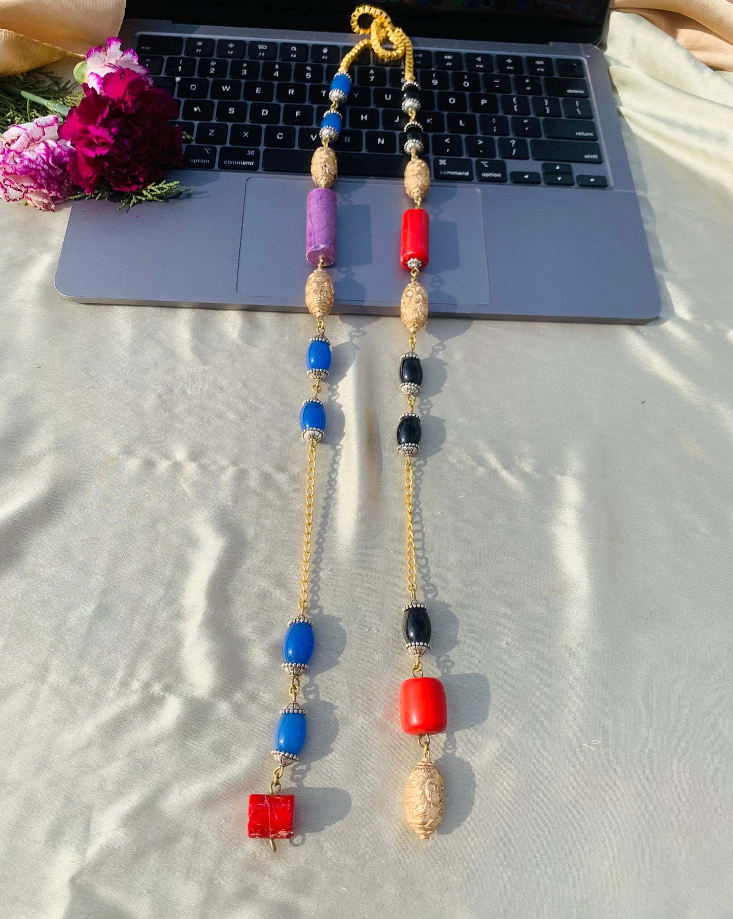 Beads Candy Tie Necklace