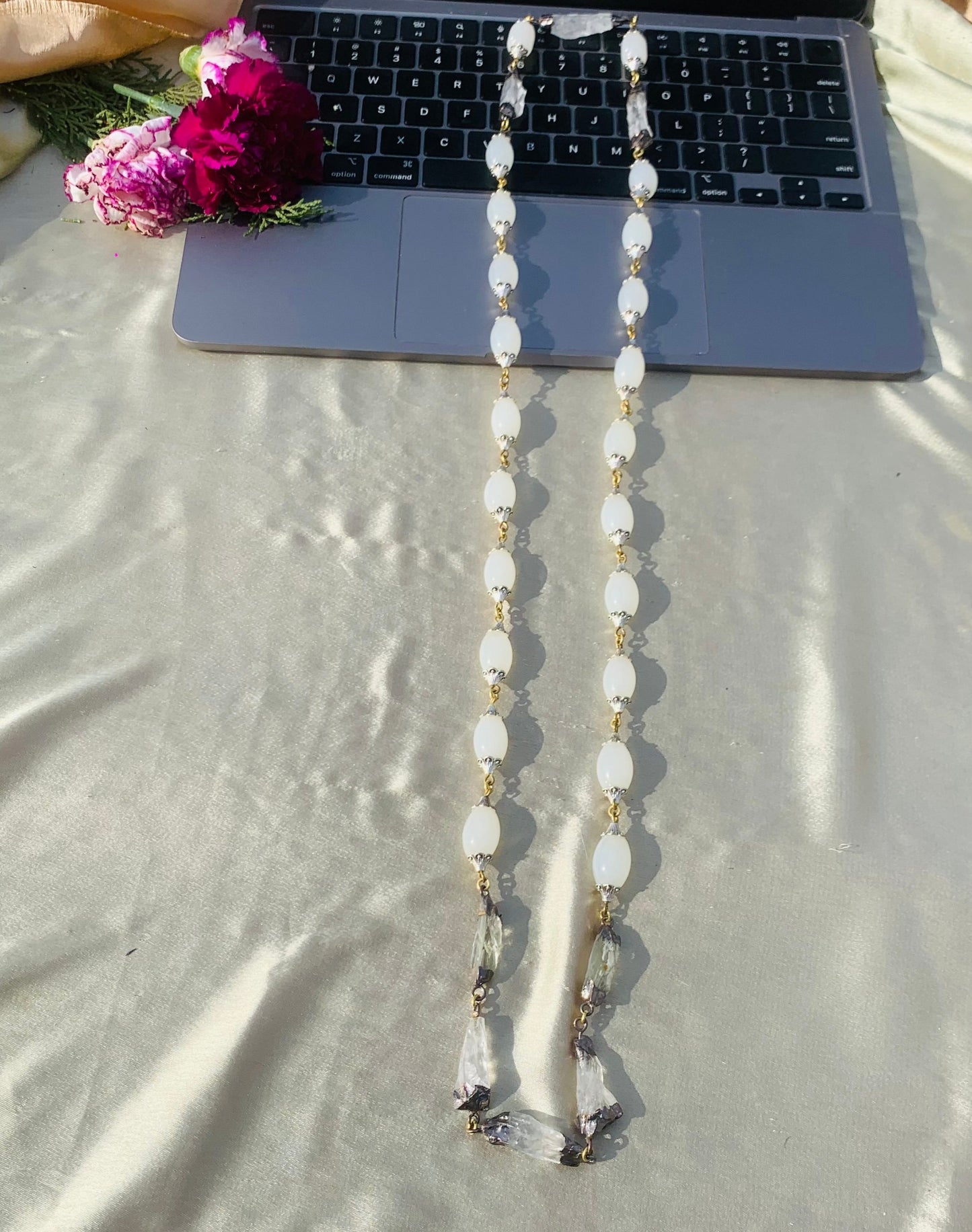 Rain Drops Beaded Necklace