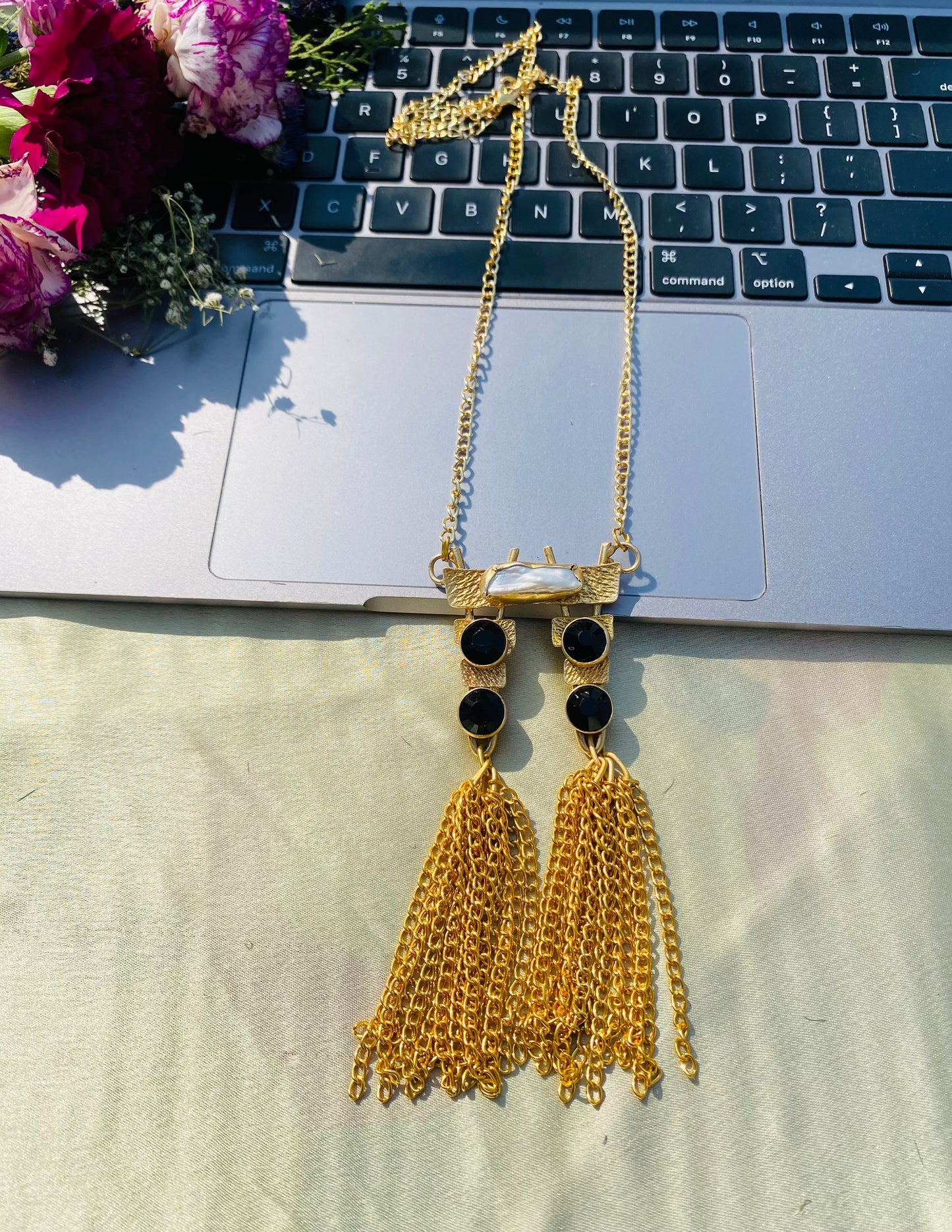 Flipped Tower Of Stones Pendants