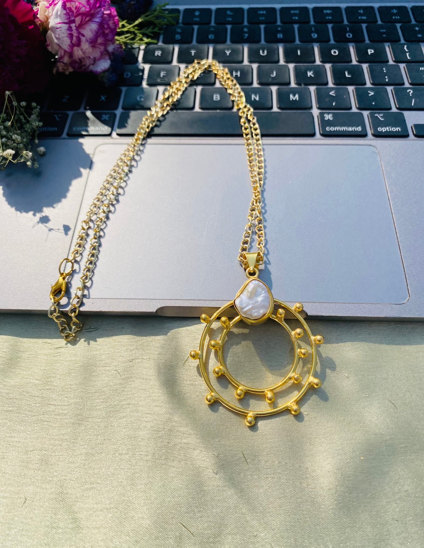 Charming Tales Pearl Pendant