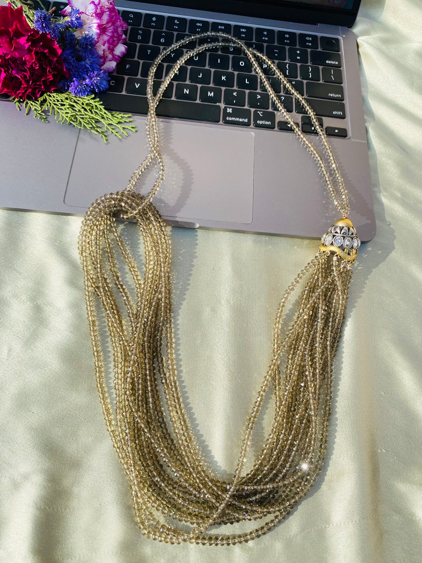 Smoky Maharani Necklace