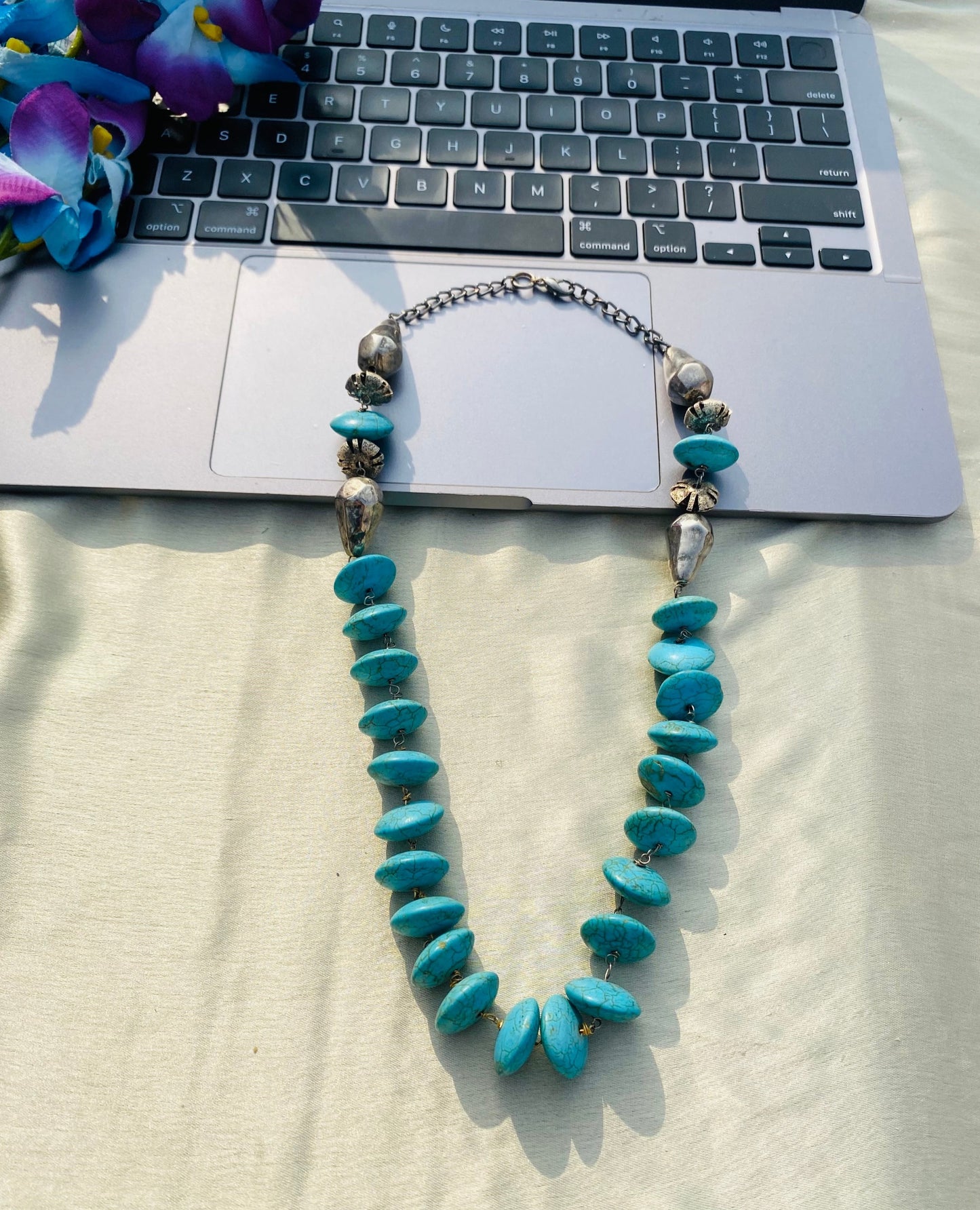 Dalia Turquoise Necklace