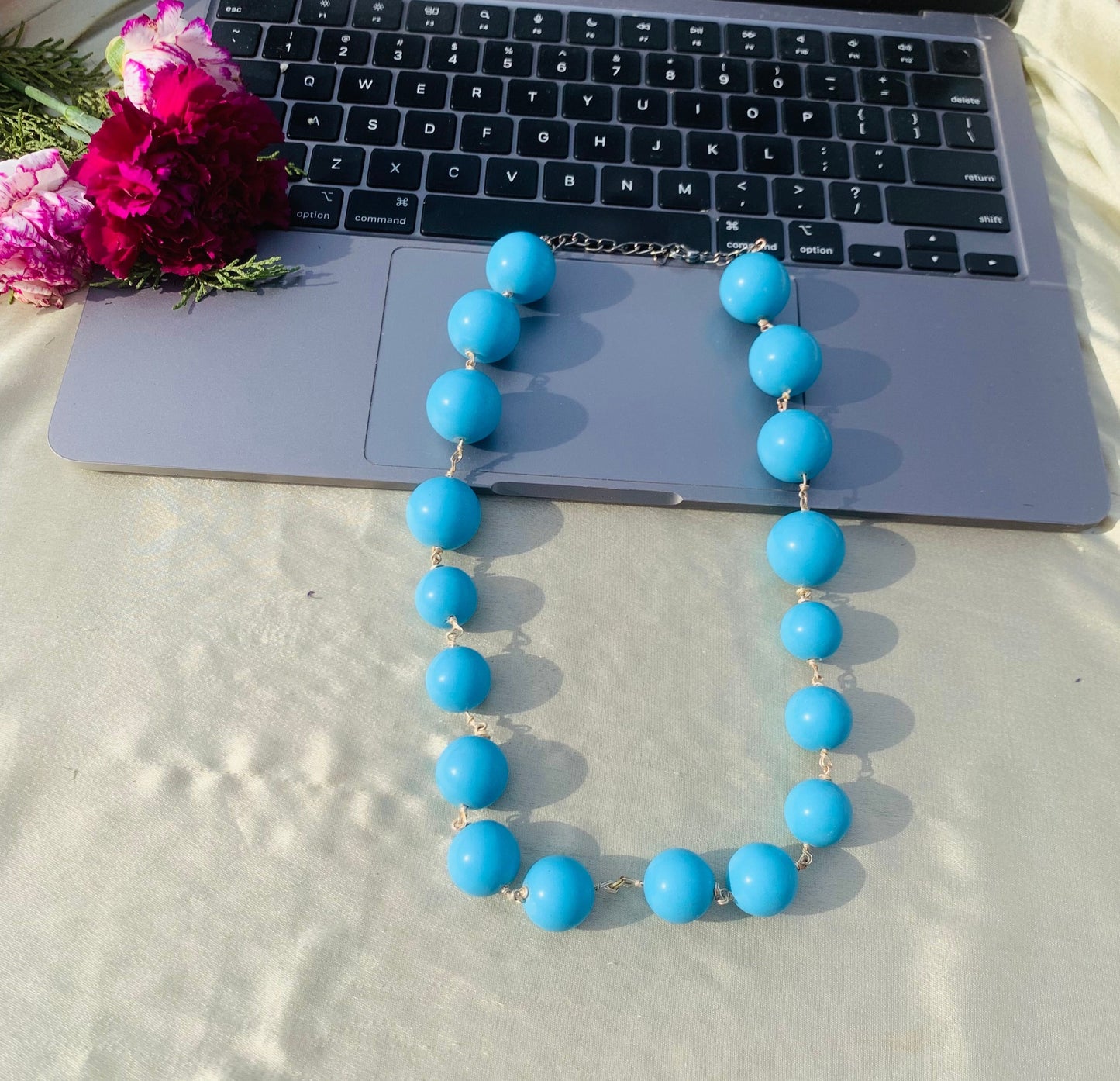 Turquoise Beaded Necklace