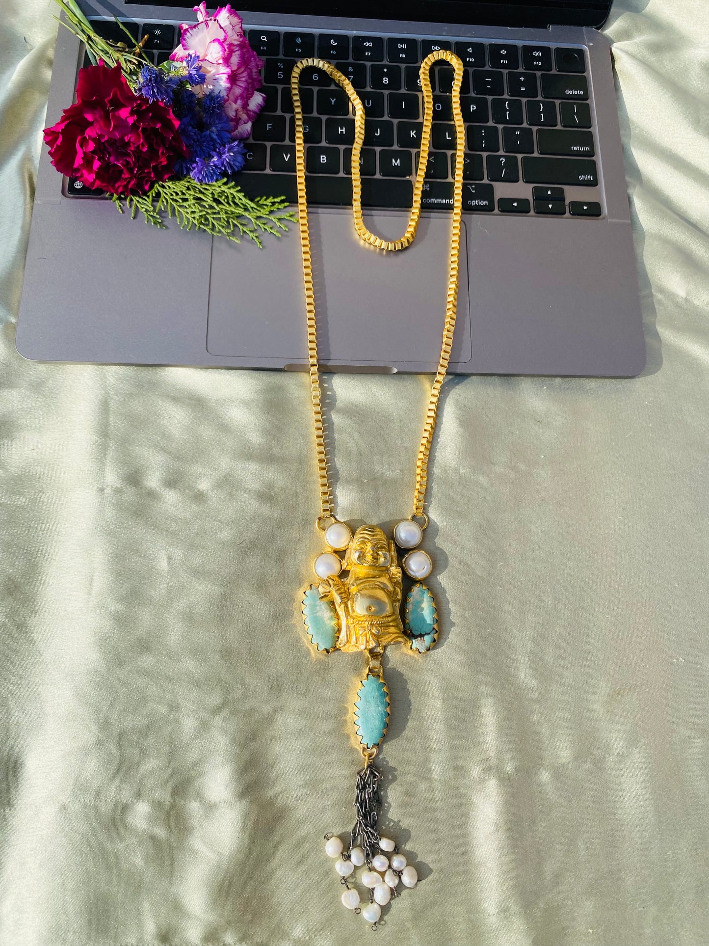 Laughing Buddha Pendant