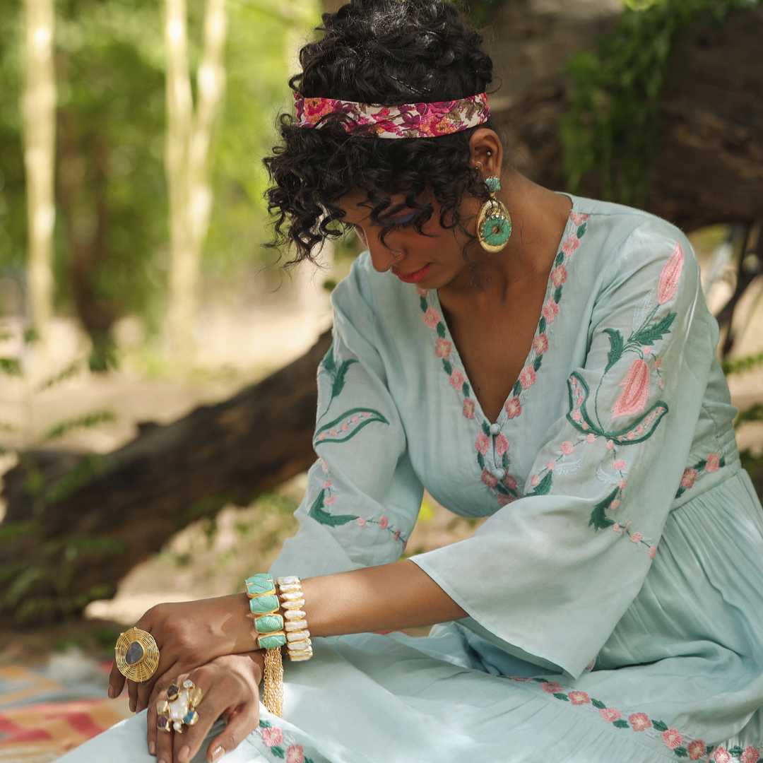 Carved Stone Handcuff