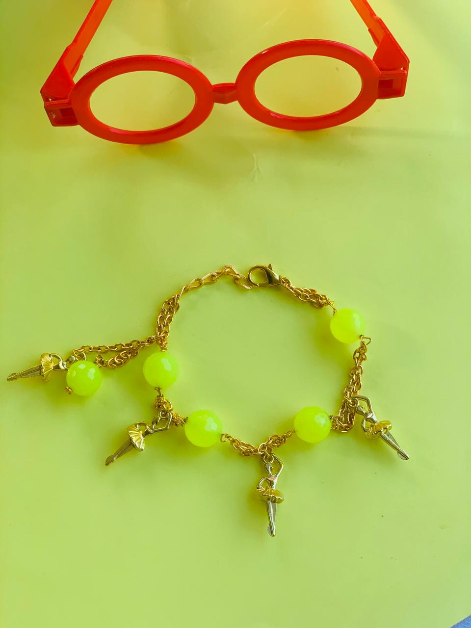 Dancing Doll Charm Bracelet