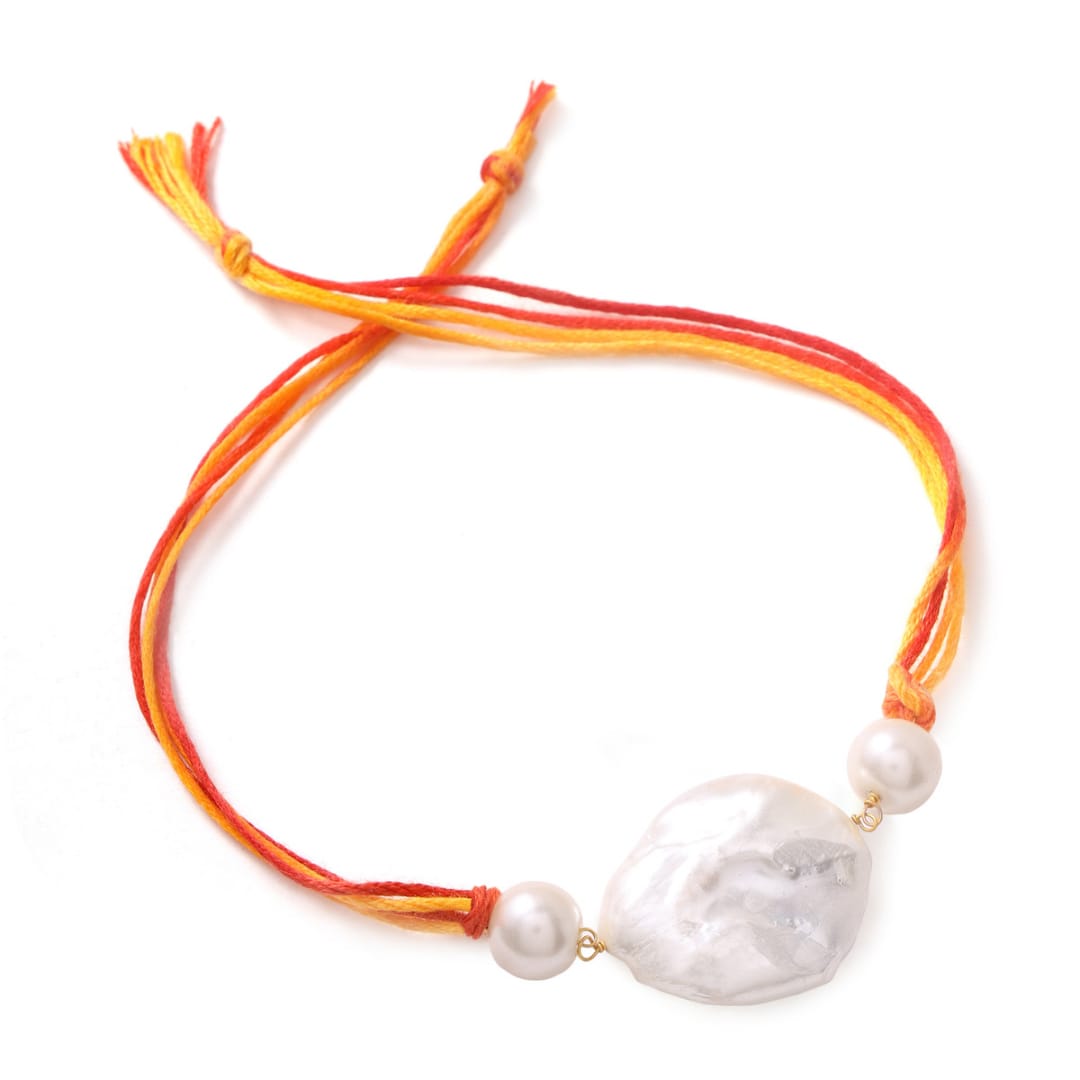 Baroque Pearl Mauli Rakhi