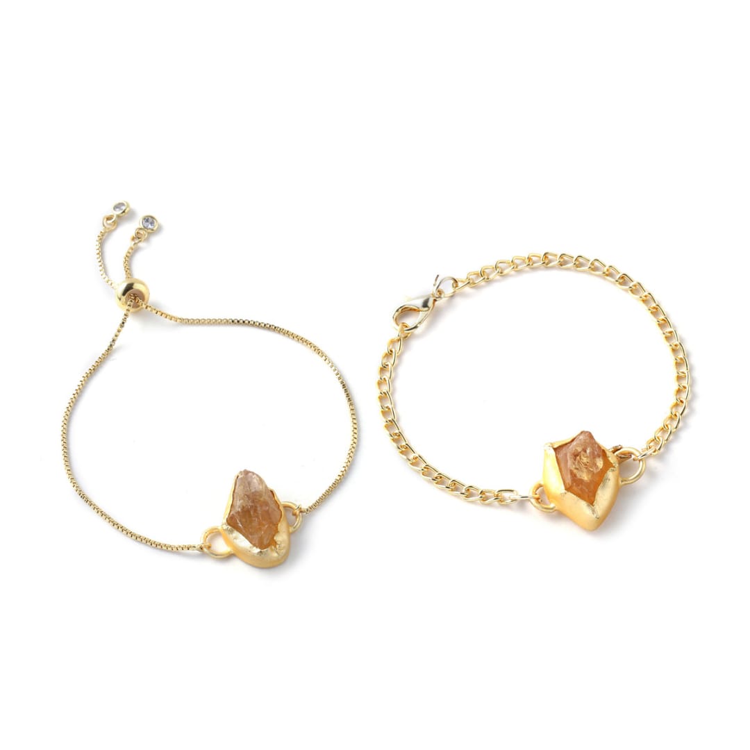 Citrine Couple Rakhi