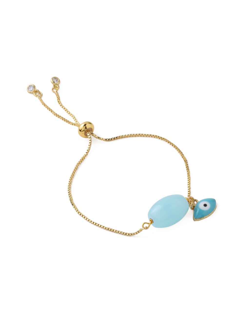 Aqua Eye Bracelet
