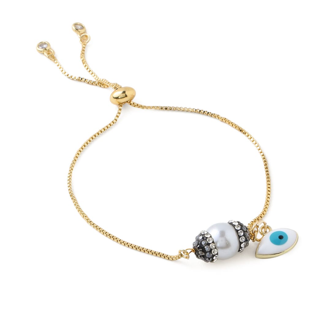Pearl Eye Bracelet