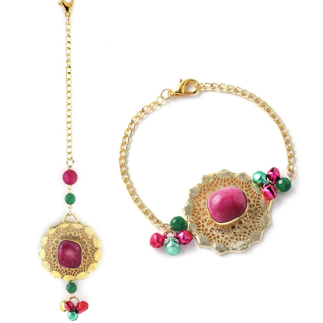 Ruby with Ghungroo Couple Rakhi