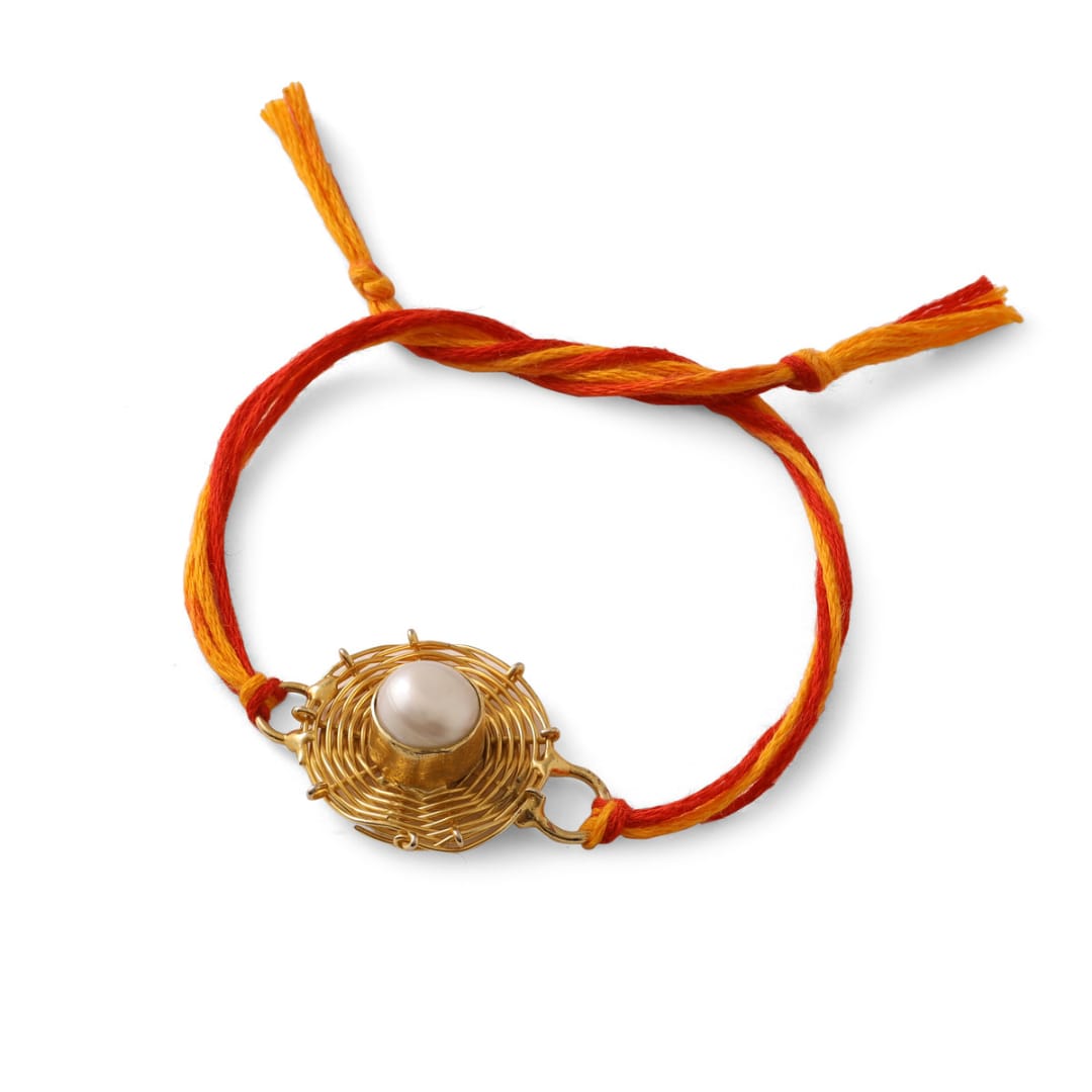 Pearl in a Basket Mauli Rakhi