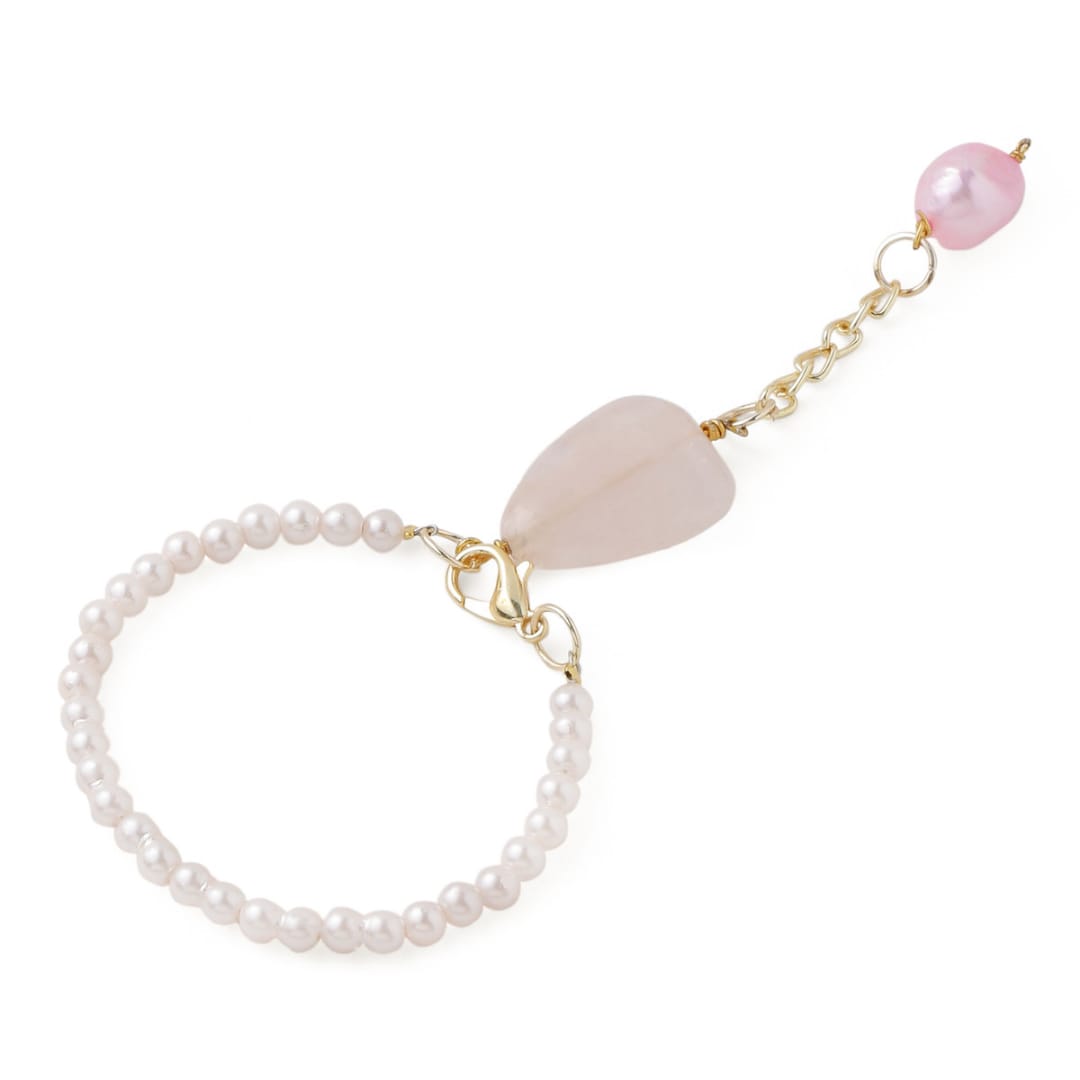 Rose Pearl Bracelet