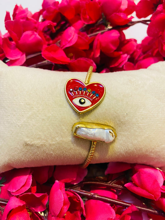 Heart Evil Eye Handcuff