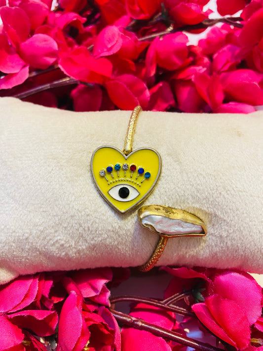 Heart Evil Eye Handcuff