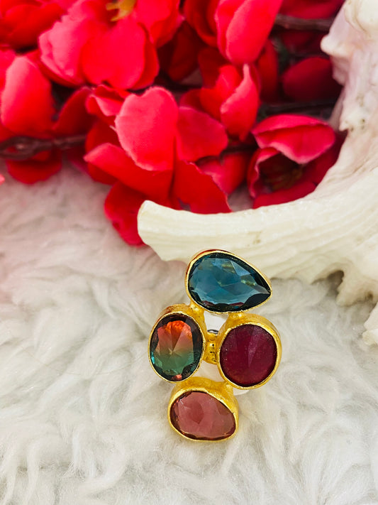 Multi Stones Ring